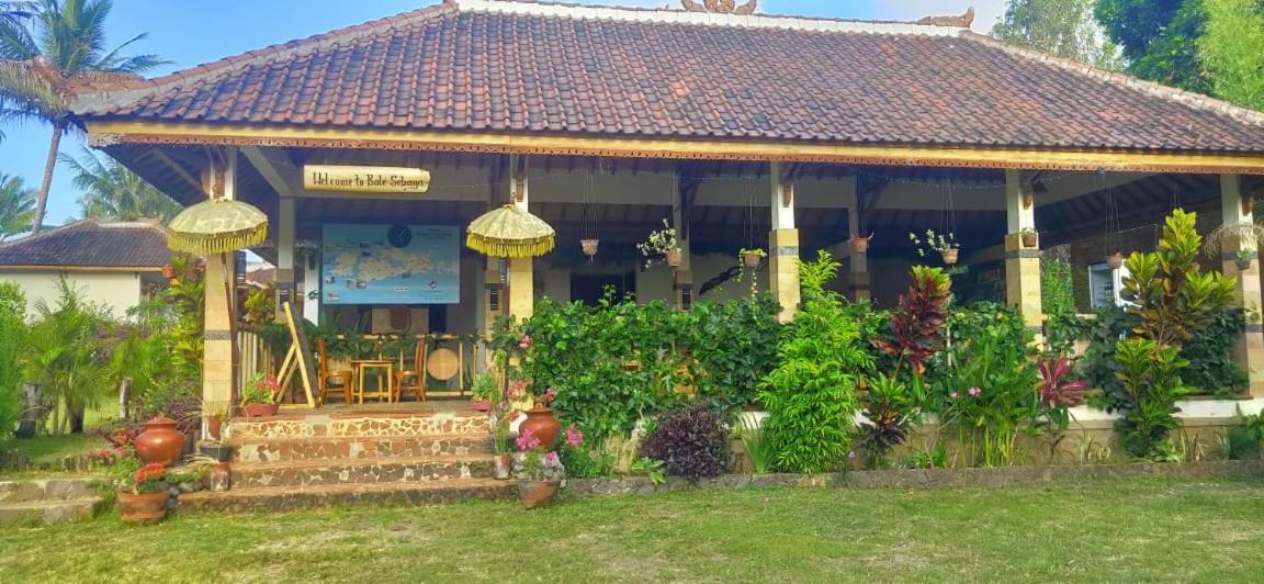 Bale Sebaya Bungalows Senaru Bagian luar foto