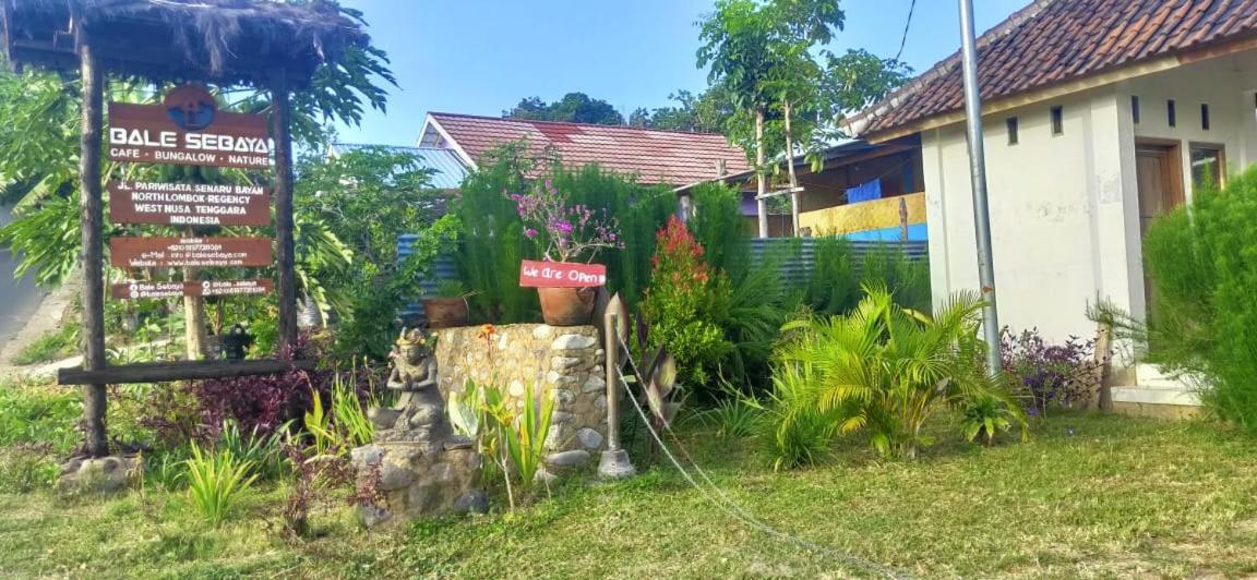 Bale Sebaya Bungalows Senaru Bagian luar foto