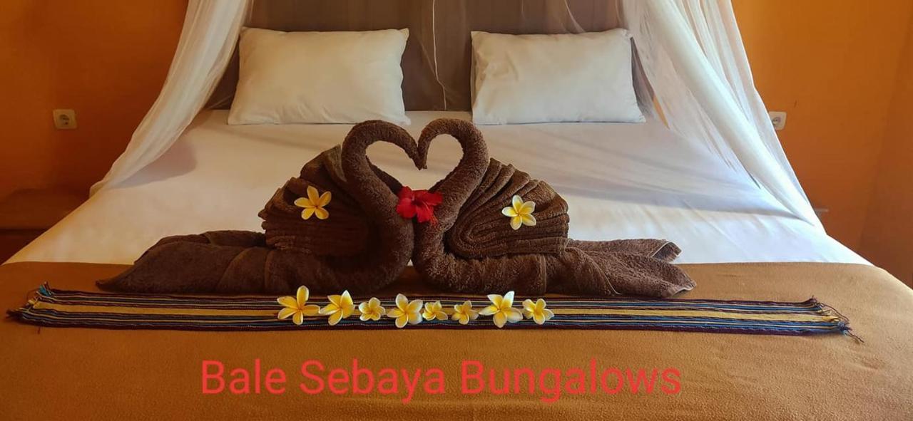 Bale Sebaya Bungalows Senaru Bagian luar foto